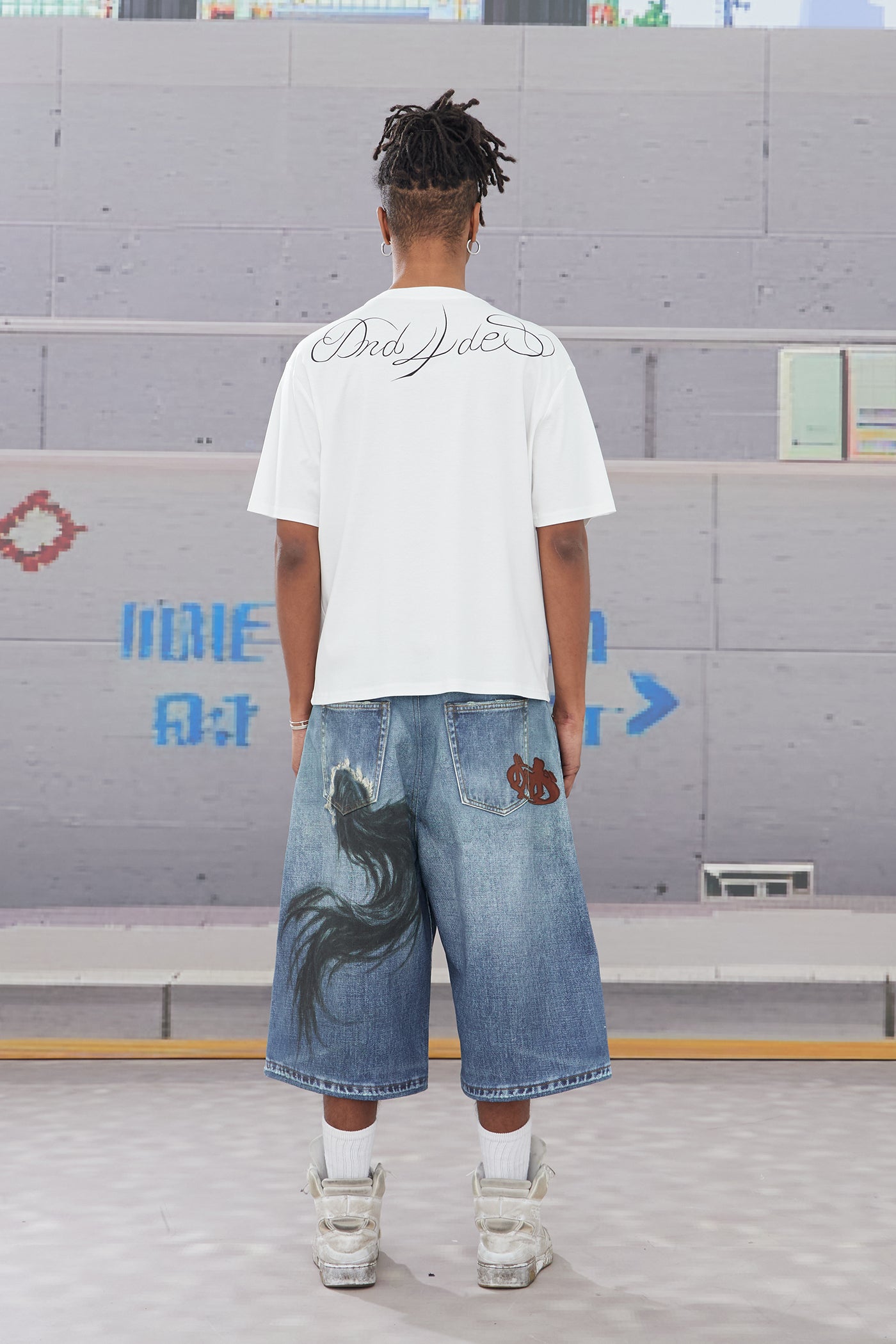 Tattoo Script Modal&Mulberry Silk Cooling T-Shirt