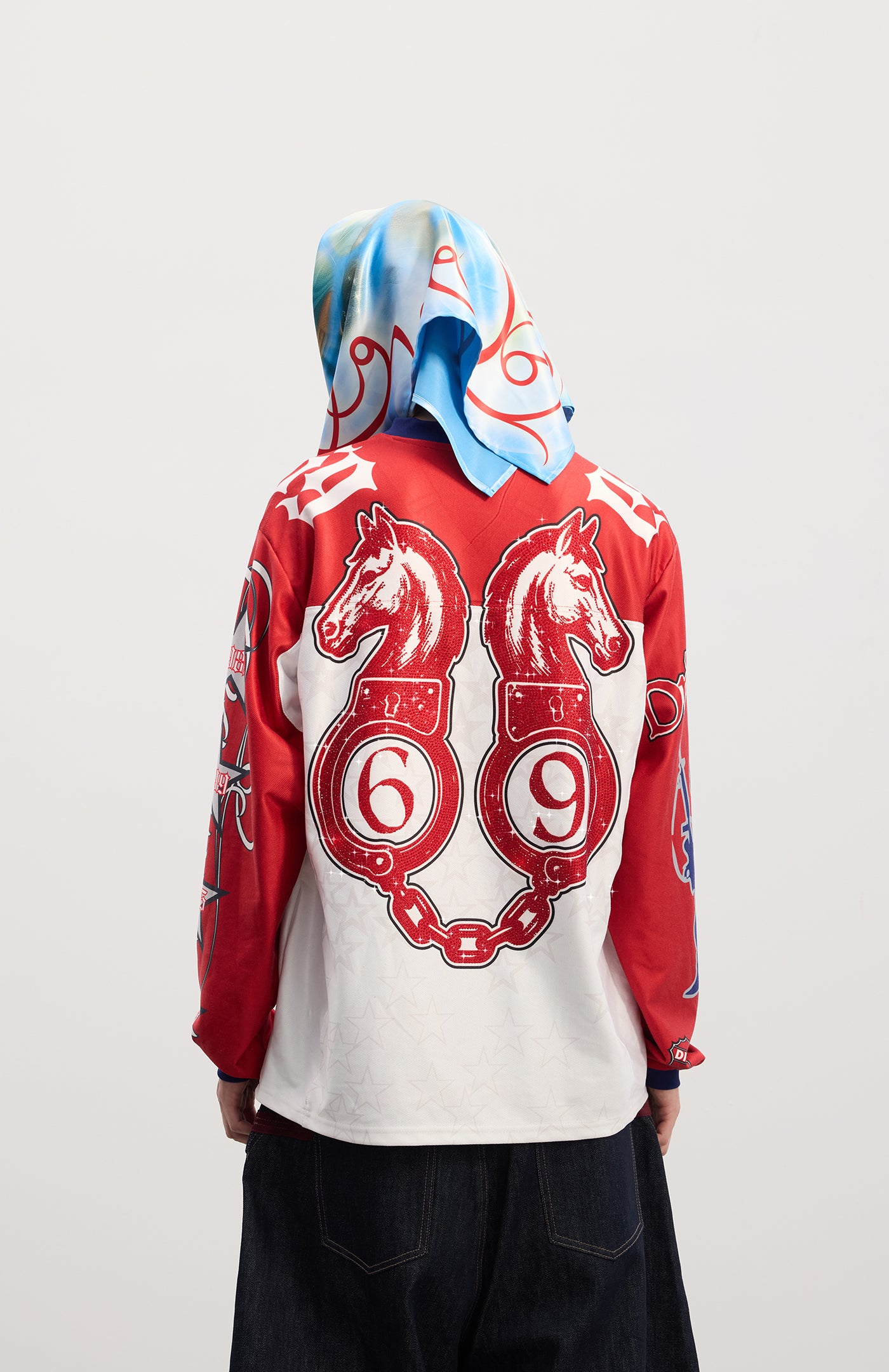 Leopard-horse drill hockey uniform
