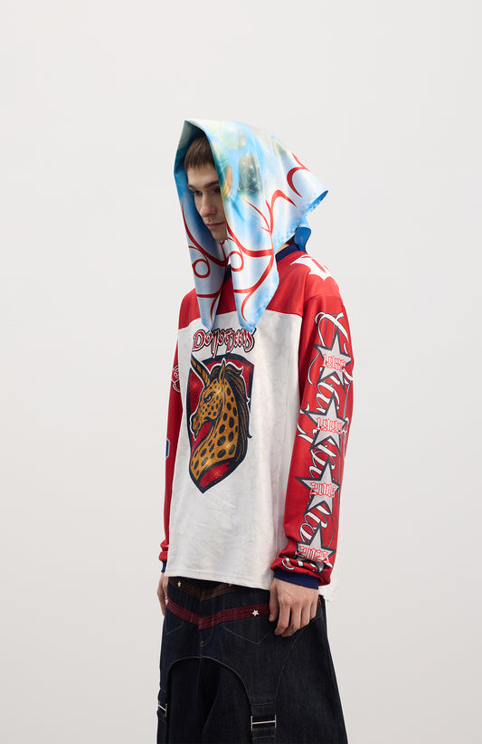 Leopard-horse drill hockey uniform