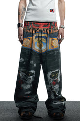 Boxing Gold Belt Sweatpants
