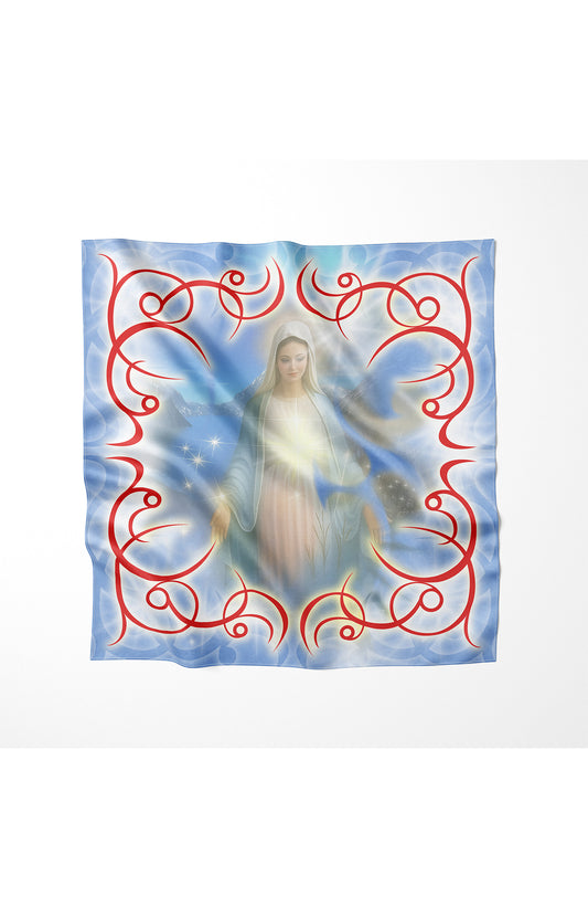 The Virgin's Thorn-Crowned Headscarf