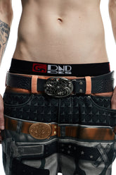 Snake Print Honeysuckle Belt