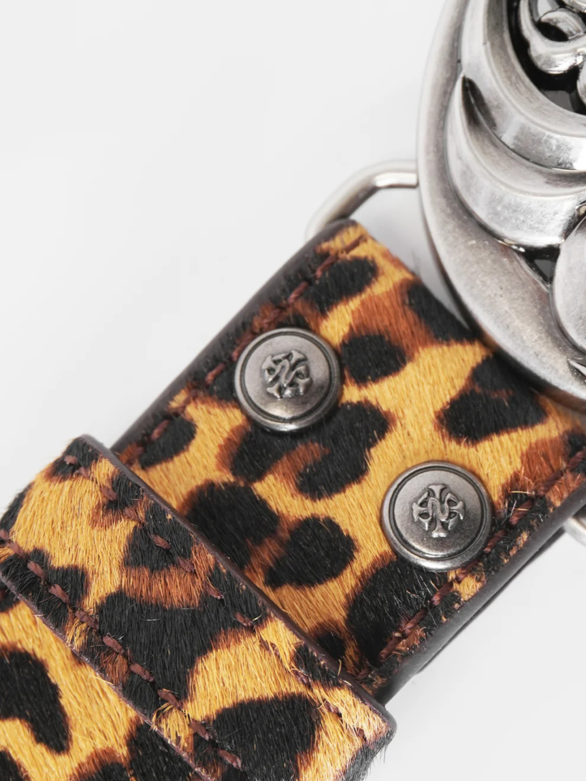 Leopard Print Honeysuckle Belt