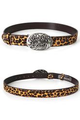 Leopard Print Honeysuckle Belt