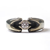 Honeysuckle DND Carved Dual-Layer Ring