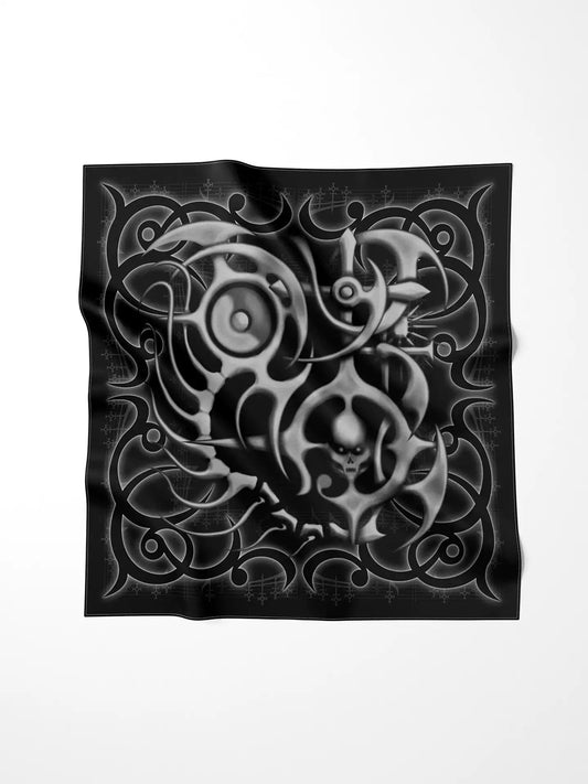 Opium Skeleton Note Headscarf