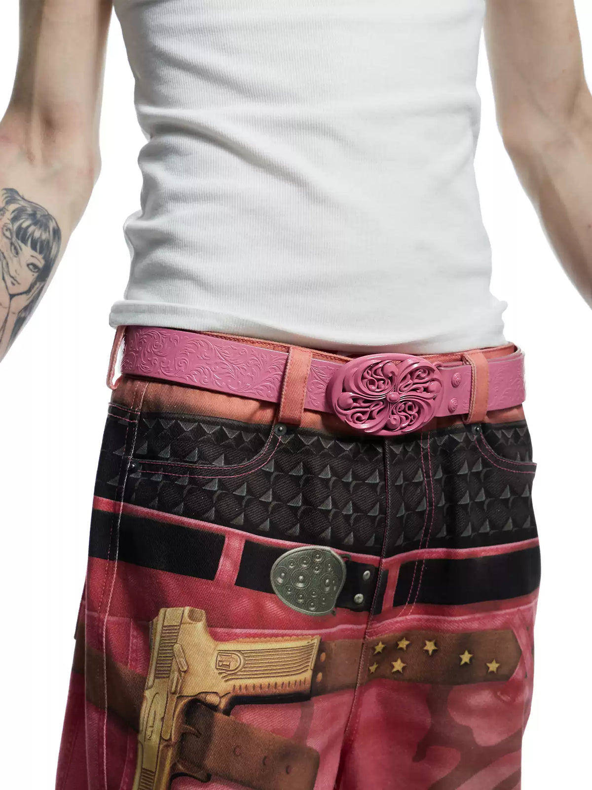 Pink Honeysuckle Belt