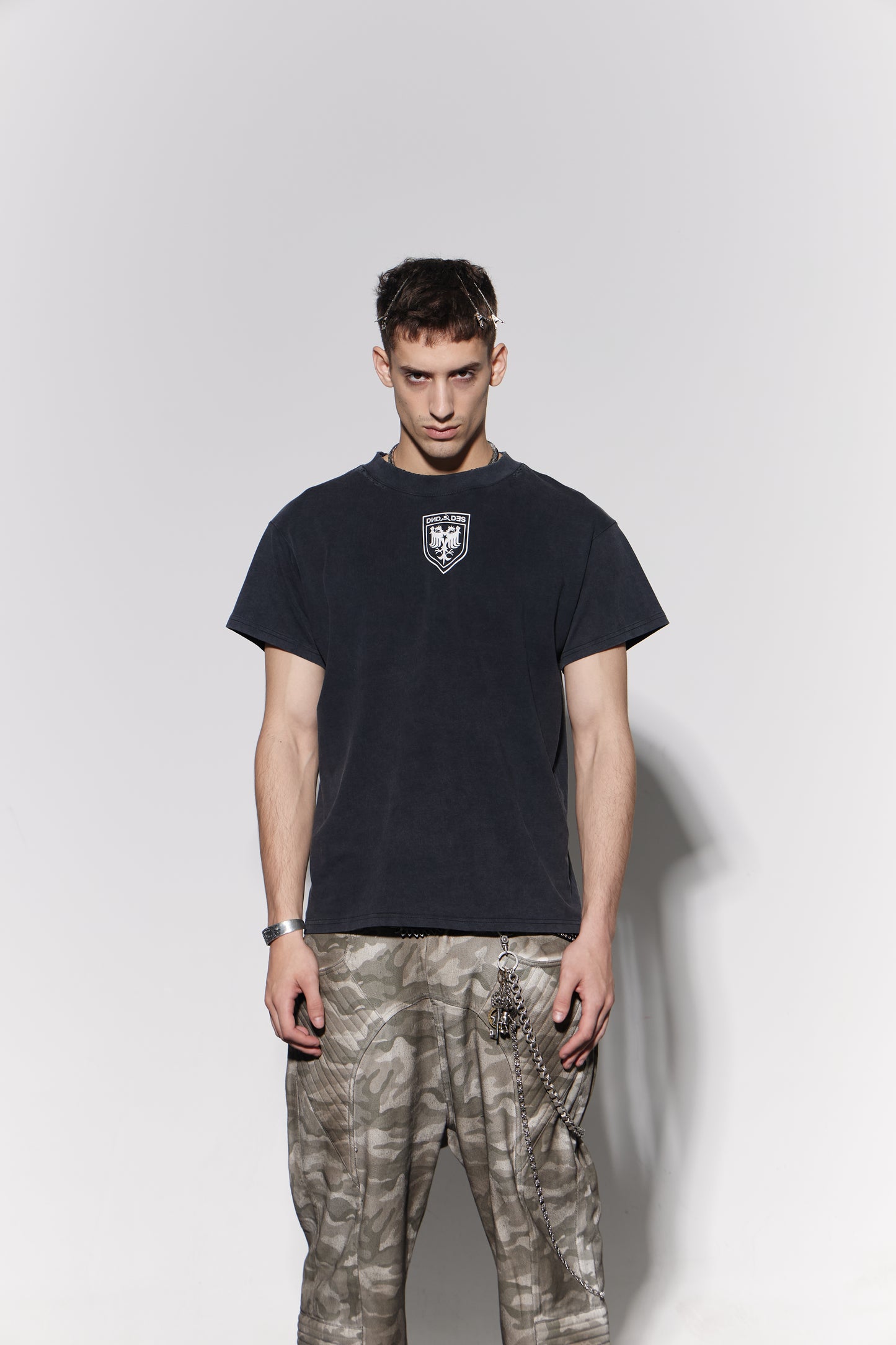 Double-Headed Eagle Distressed T-Shirt