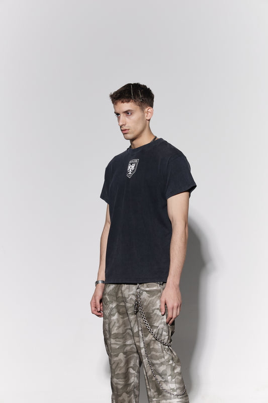 Double-Headed Eagle Distressed T-Shirt