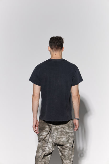 Double-Headed Eagle Distressed T-Shirt