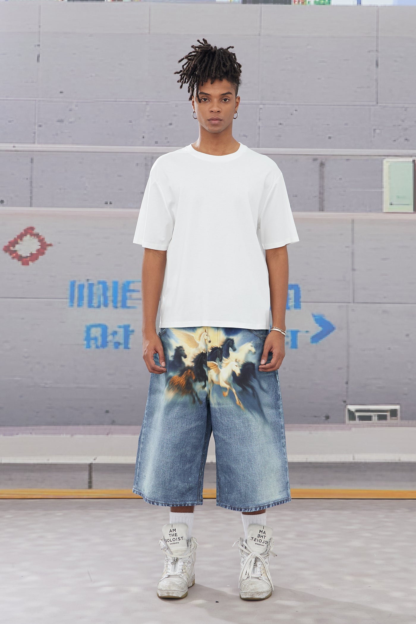 Tattoo Script Modal&Mulberry Silk Cooling T-Shirt
