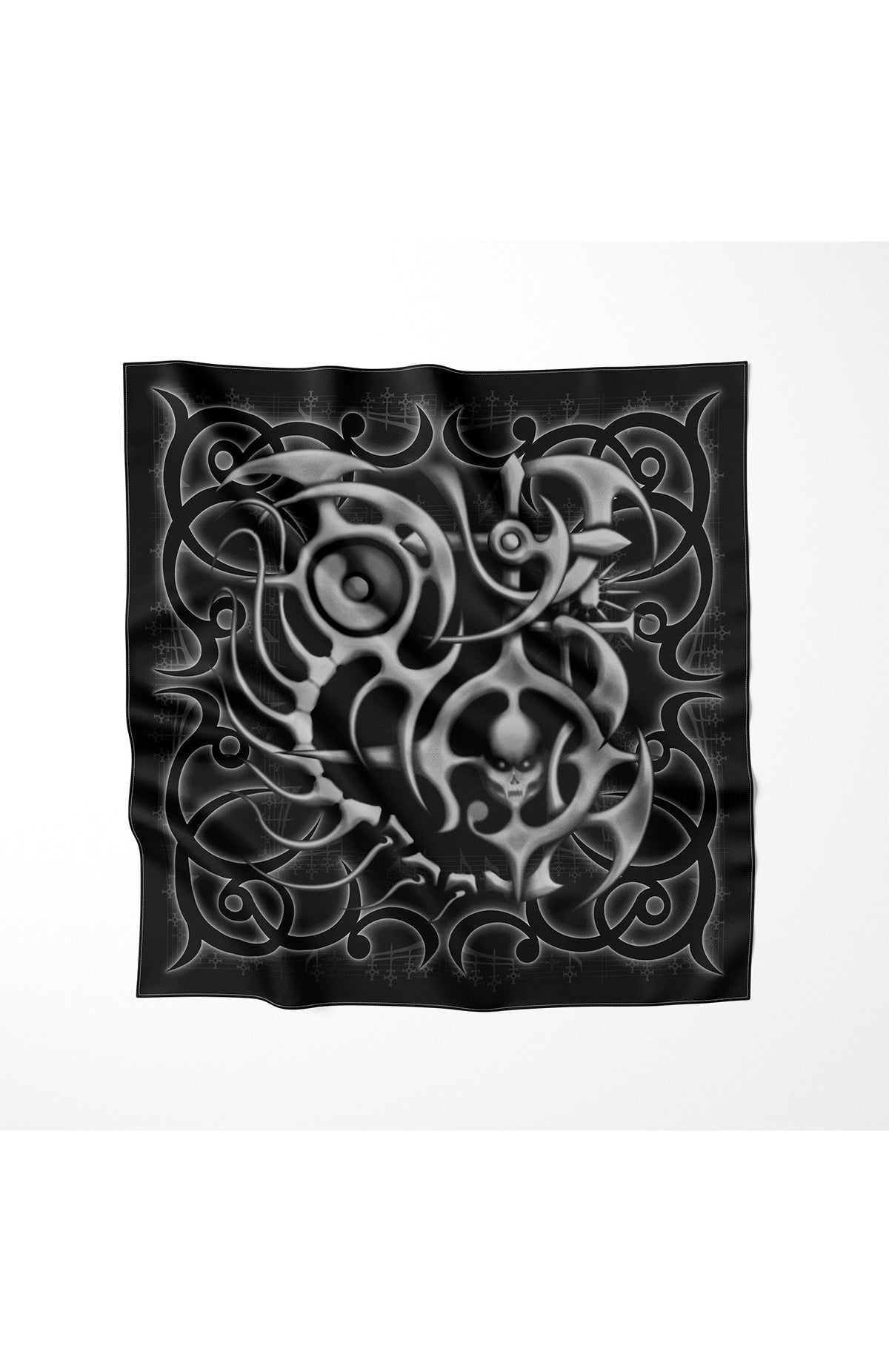 Opium Skeleton Note Headscarf