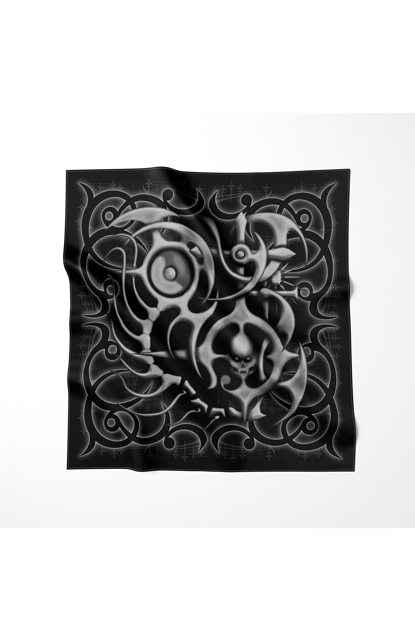 Opium Skeleton Note Headscarf