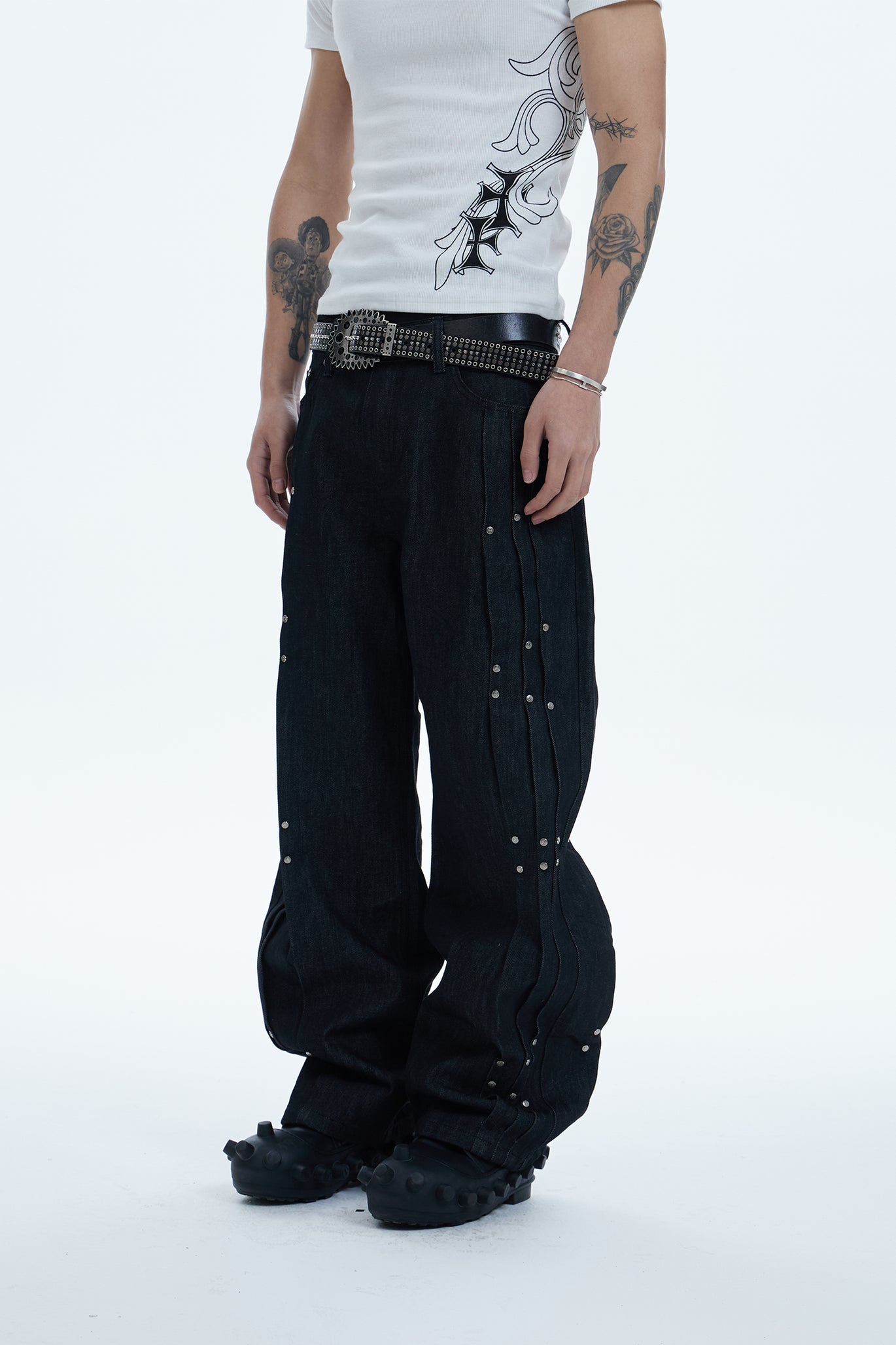 【新品未使用】DND4DES   4cmブラック 110cm Men – DND4DES