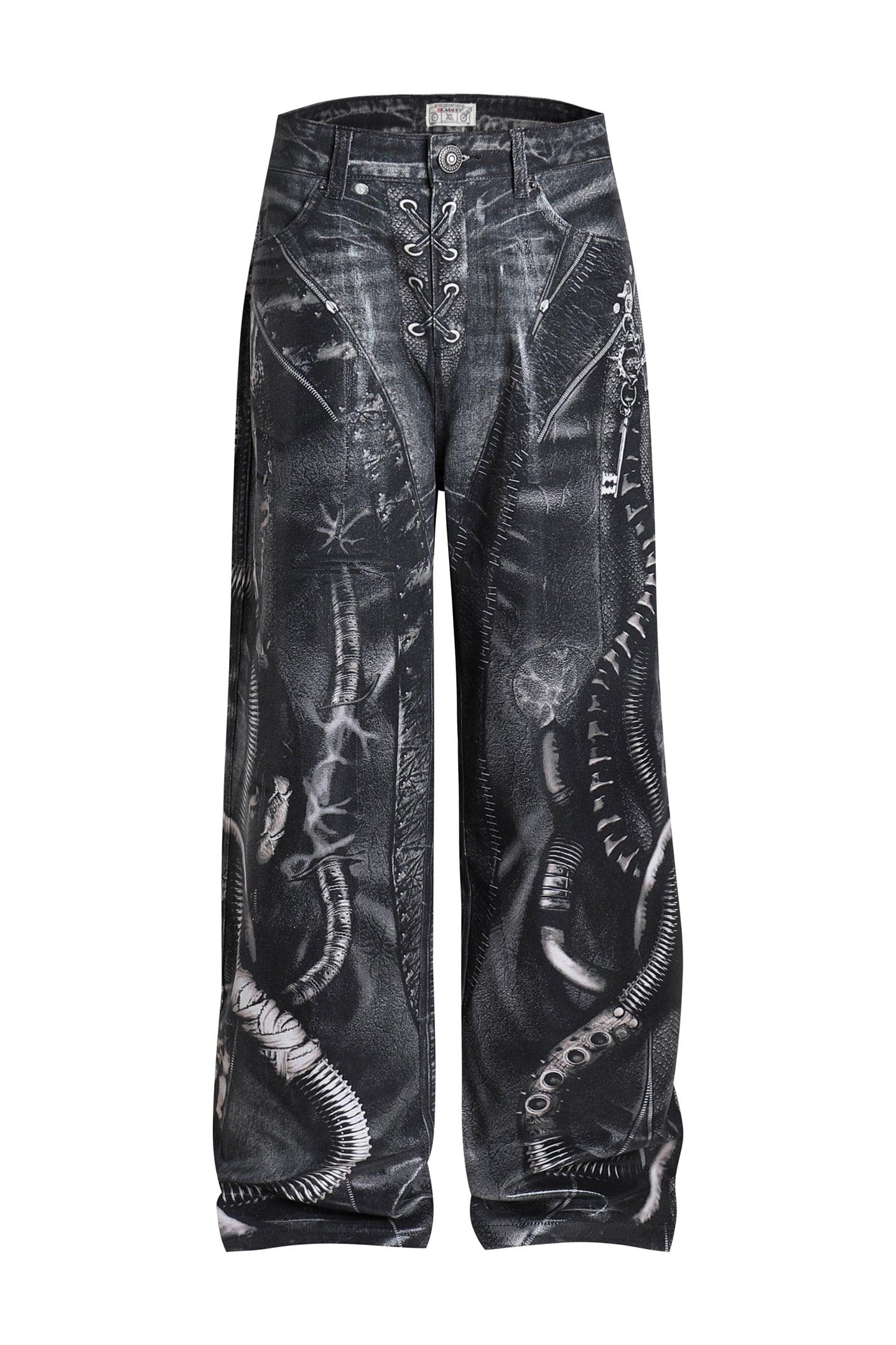 VENOM Alien Pipeline Waxed Print Pants