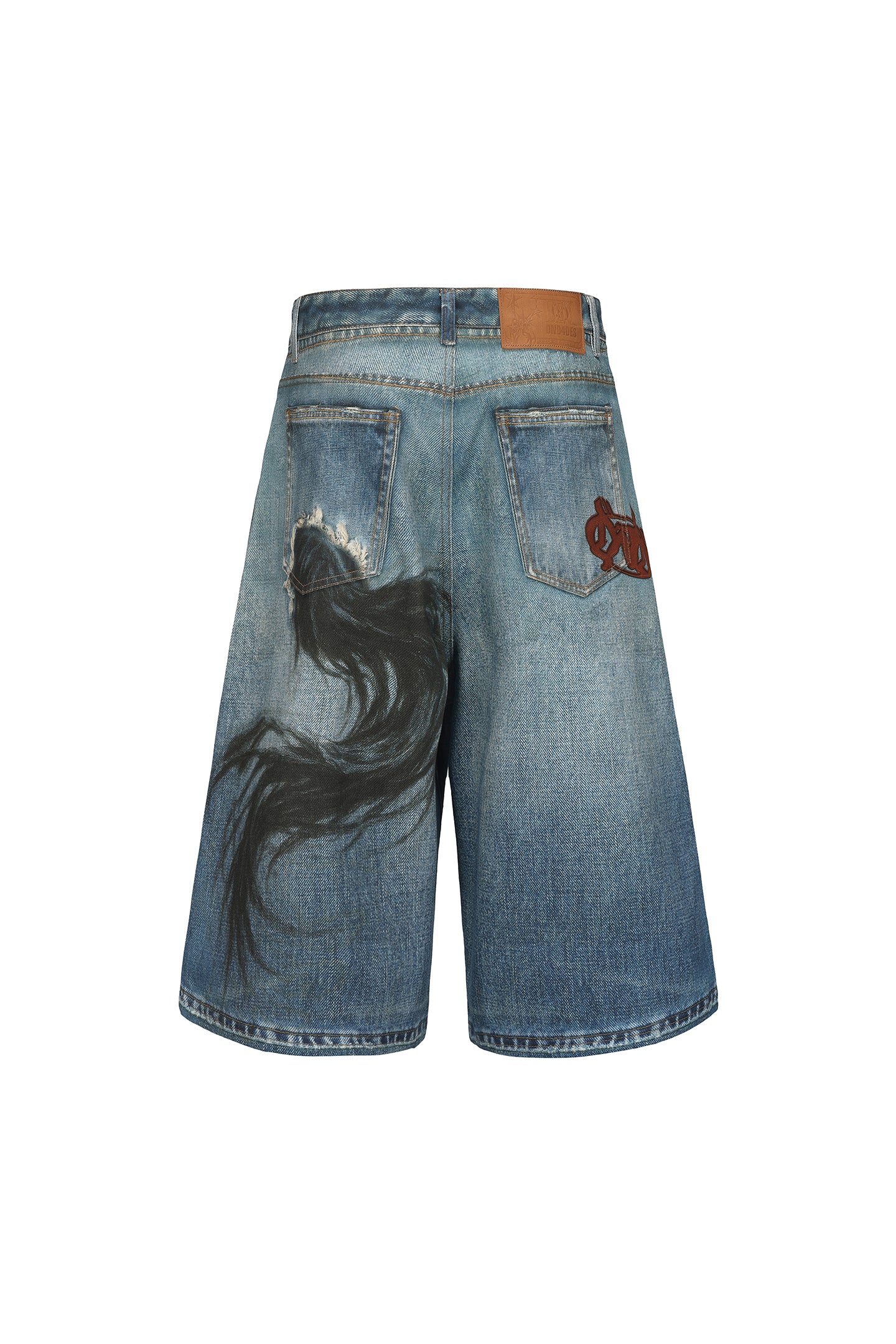 Heavenly Stampede Airbrushed 3/4 Pants