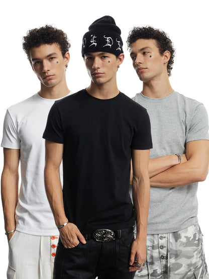 Bullet Logo Fitted Base T-Shirt