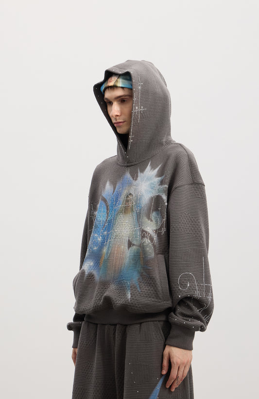 Our Lady of the Hot Drill Sweater