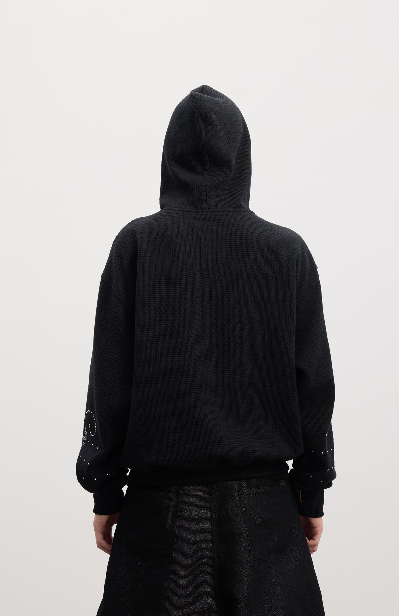 Our Lady of the Hot Drill Sweater