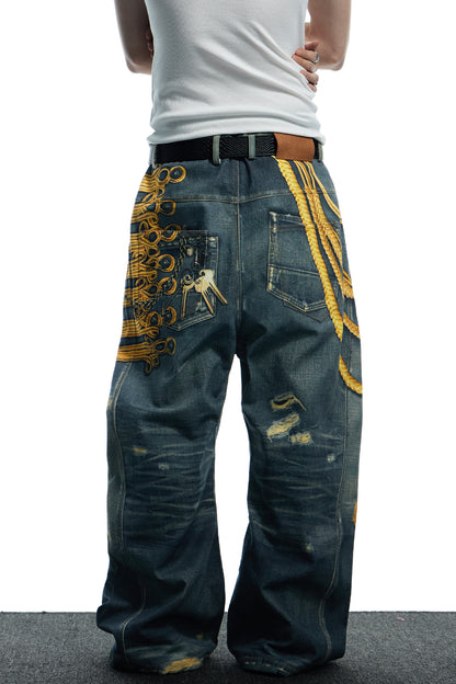 Palace Print Pants