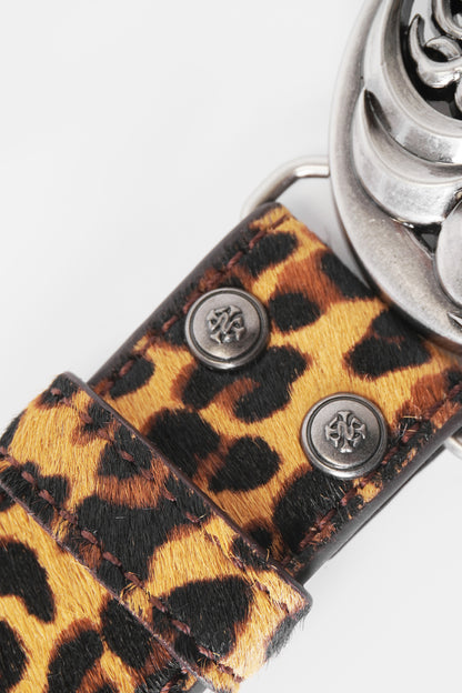 Leopard Print Honeysuckle Belt