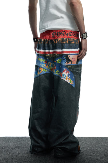Boxing Gold Belt Sweatpants
