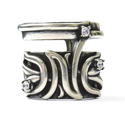 Honeysuckle DND Carved Dual-Layer Ring