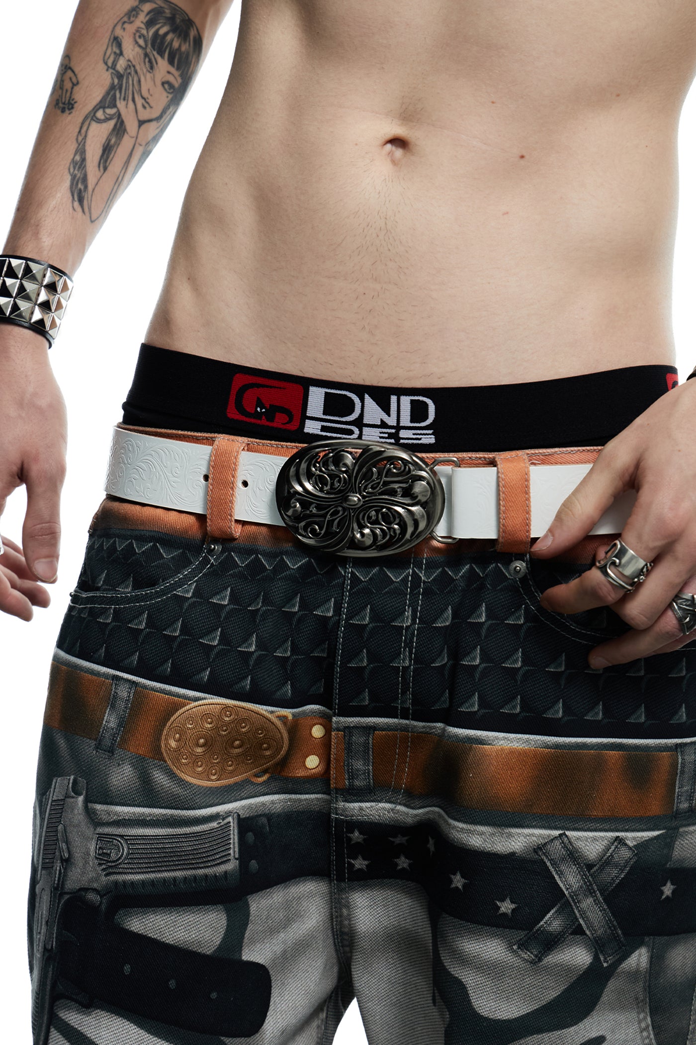 White Honeysuckle Belt