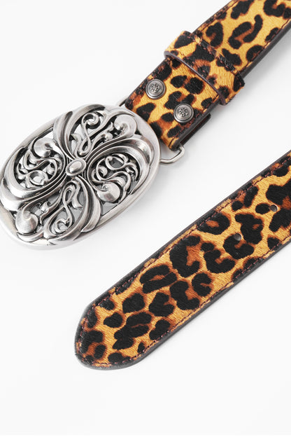 Leopard Print Honeysuckle Belt