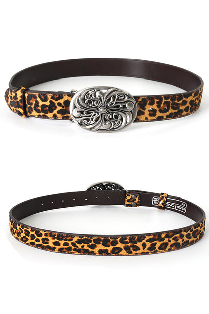 Leopard Print Honeysuckle Belt