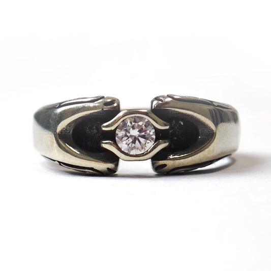 Honeysuckle DND Carved Dual-Layer Ring