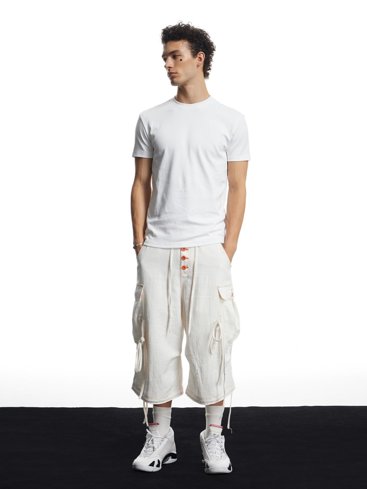 Bullet Logo Fitted Base T-Shirt