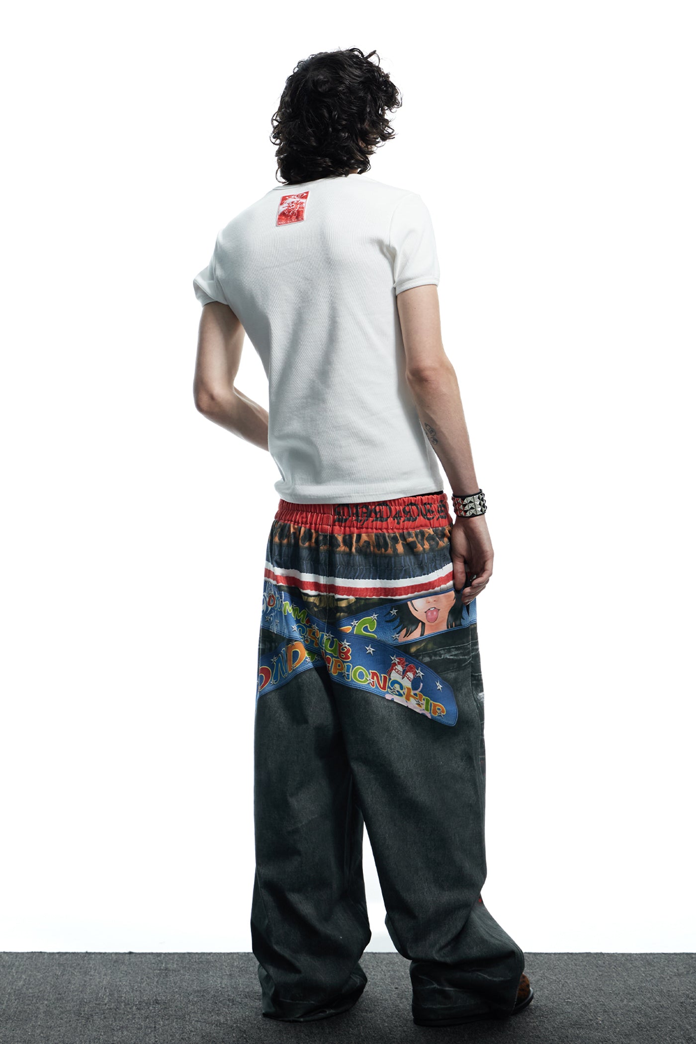 Boxing Gold Belt Sweatpants