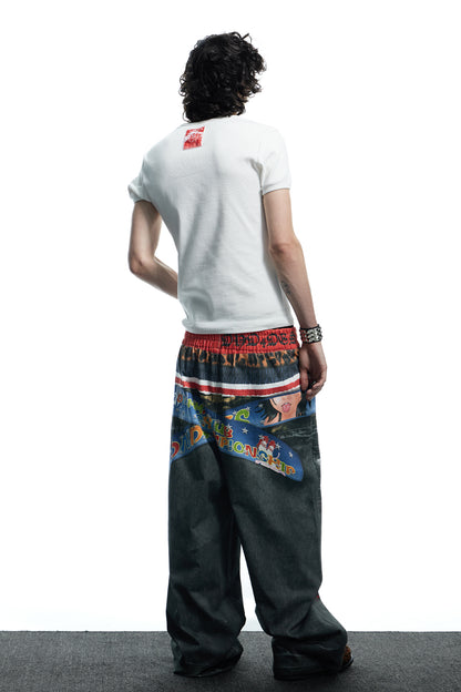 Boxing Gold Belt Sweatpants