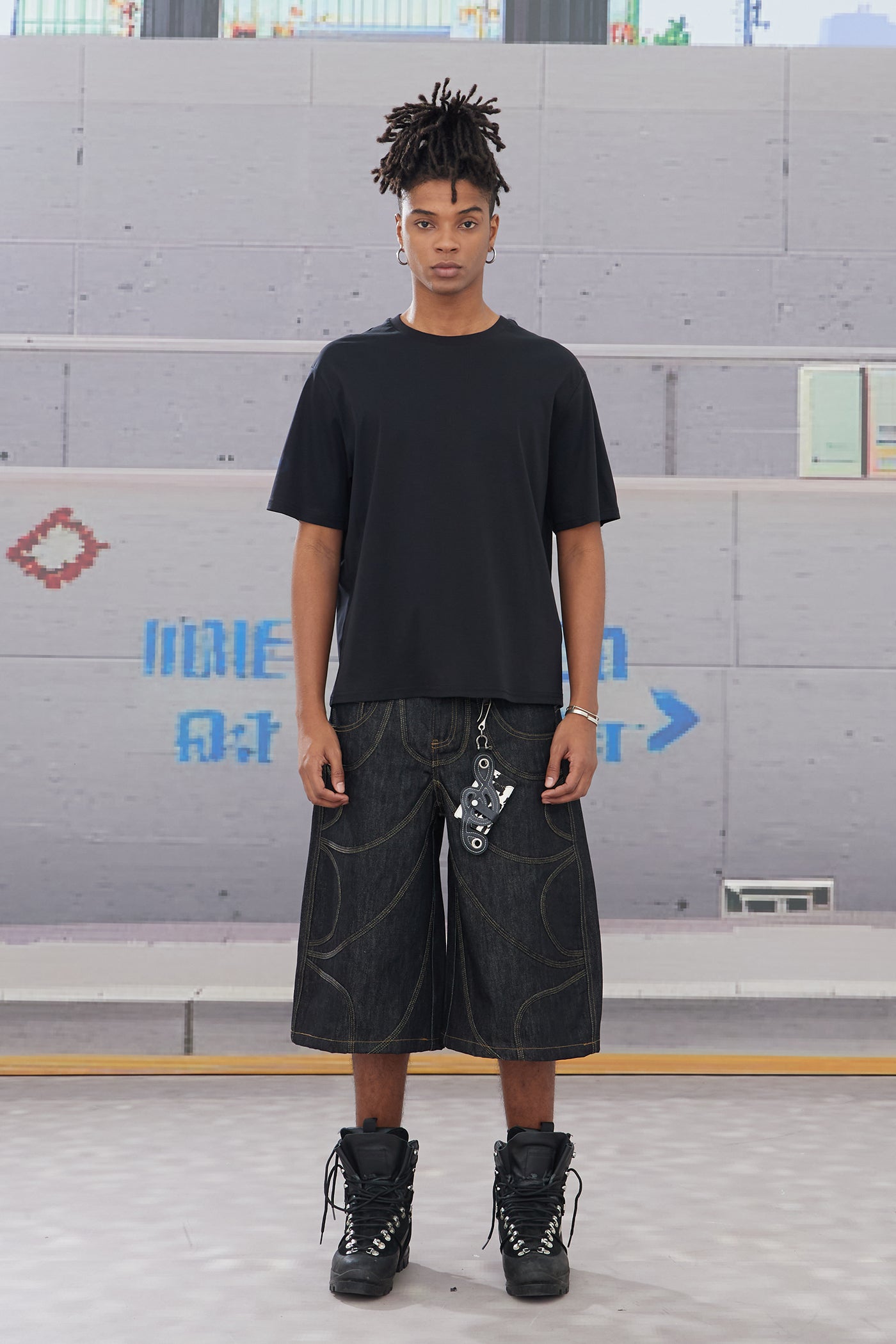 Tattoo Script Modal&Mulberry Silk Cooling T-Shirt