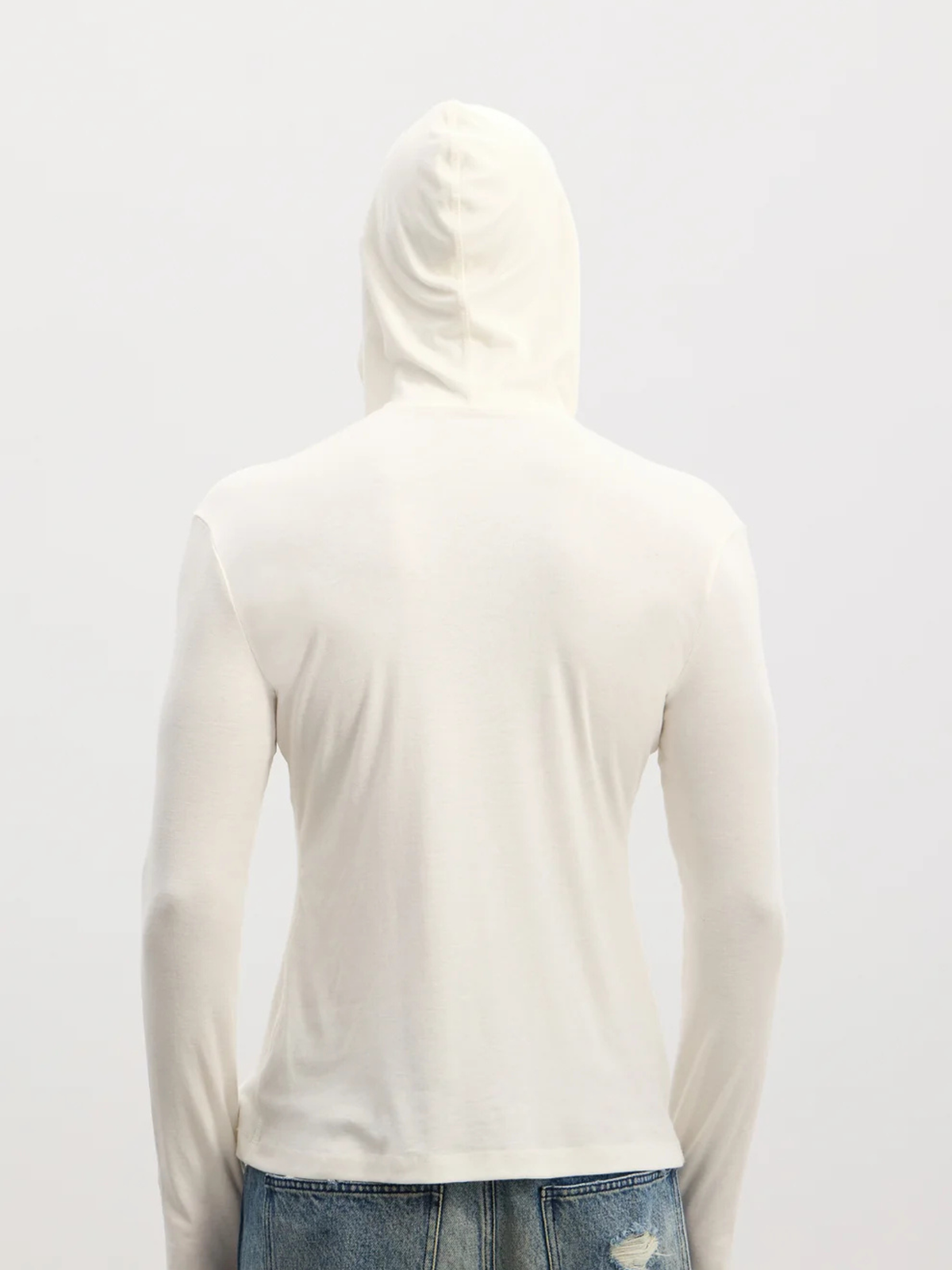 Gothic Graphic Half-Zip Hooded Long-Sleeve Top - image 7 of 7