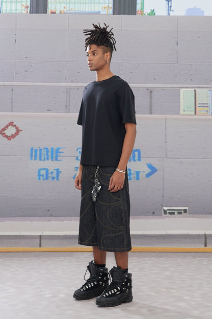 Tattoo Script Modal&Mulberry Silk Cooling T-Shirt