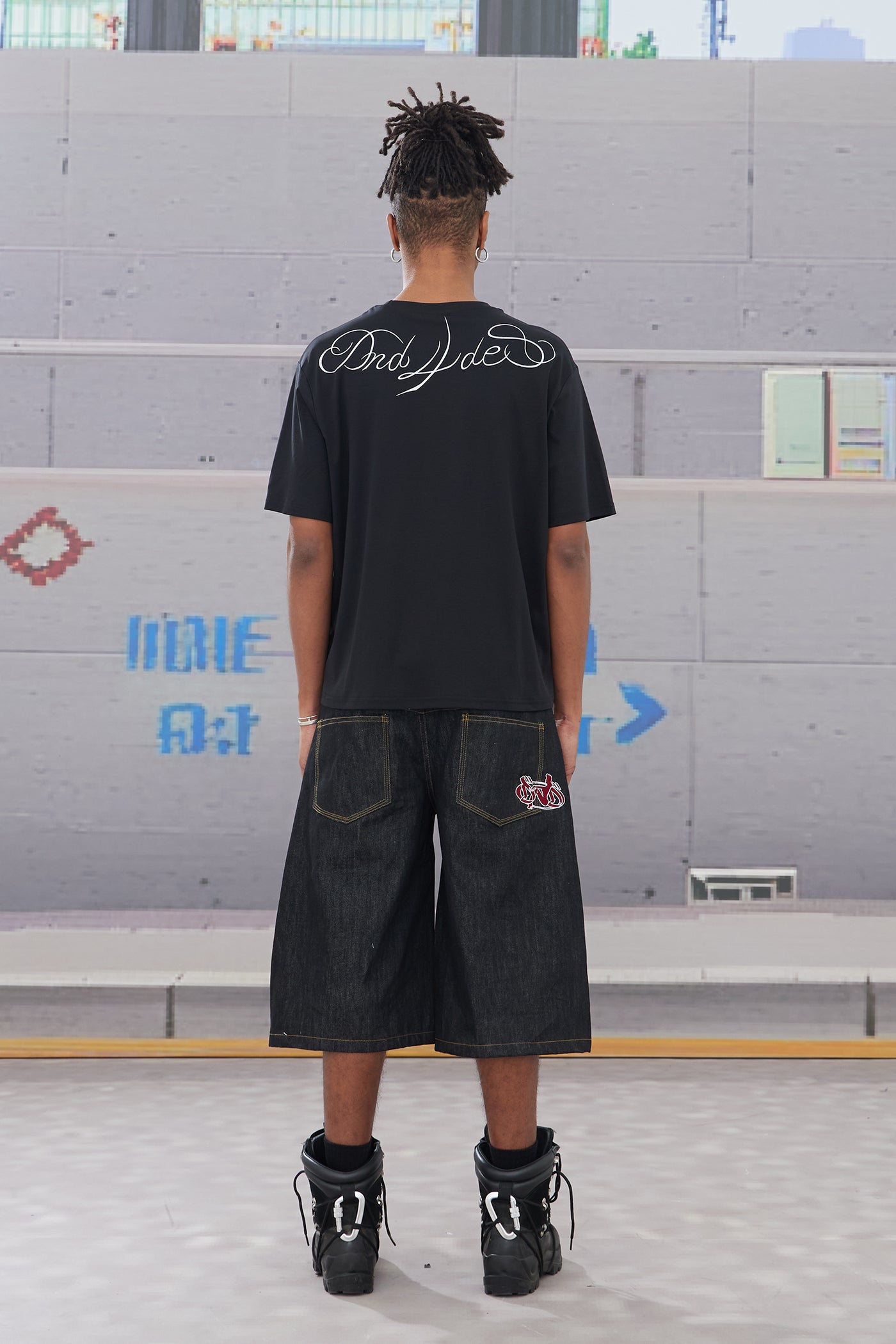 Tattoo Script Modal&Mulberry Silk Cooling T-Shirt