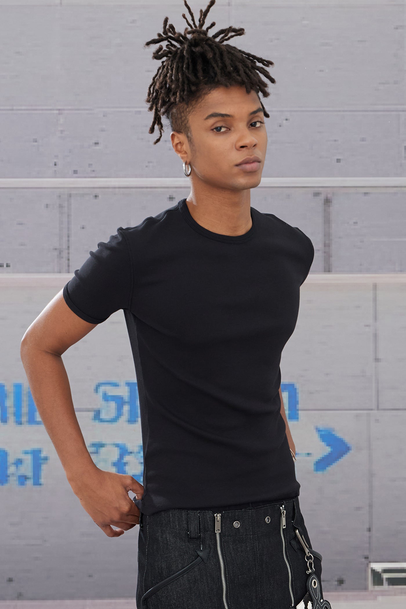 Essential Ribbed Slim-Fit T-Shirt