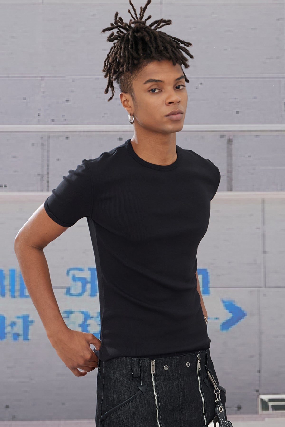 Essential Ribbed Slim-Fit T-Shirt