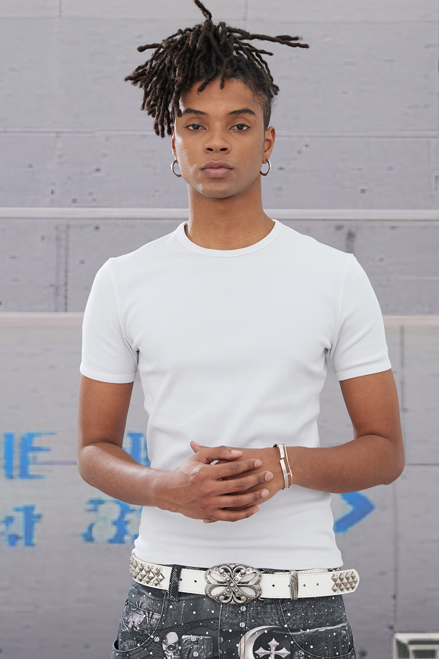 Essential Ribbed Slim-Fit T-Shirt