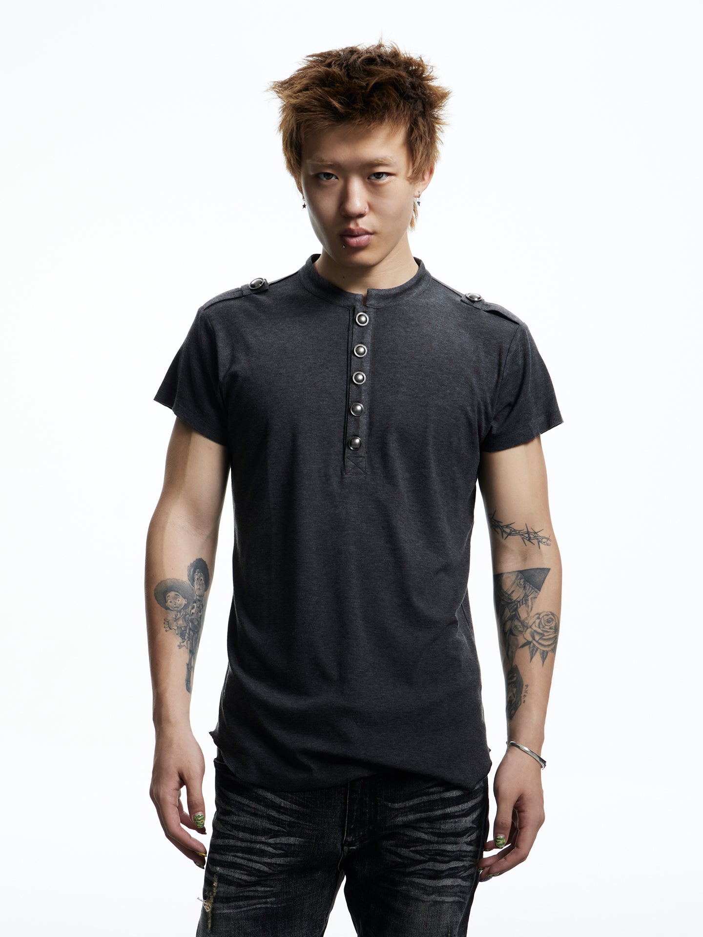 Court Style Henley Shirt