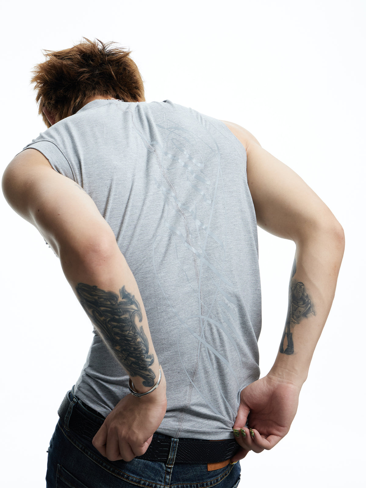 Machete Pattern T-shirt - image 2 of 5