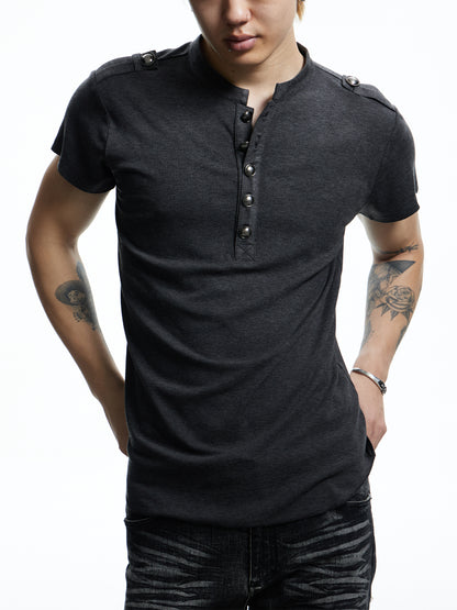 Court Style Henley Shirt