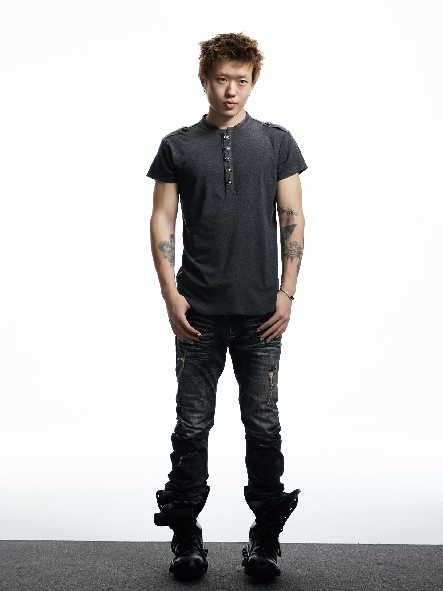Court Style Henley Shirt