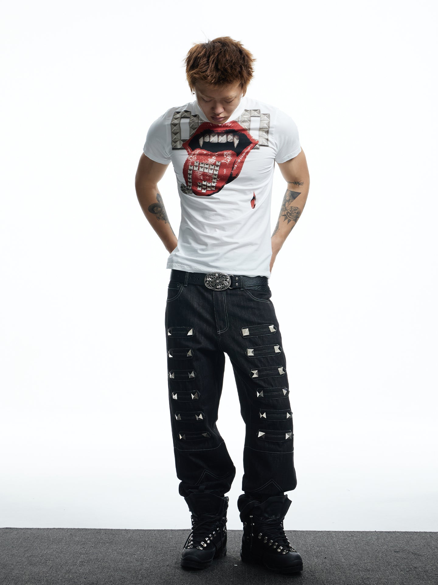 Rivet Tongue T-shirt