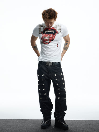 Rivet Tongue T-shirt