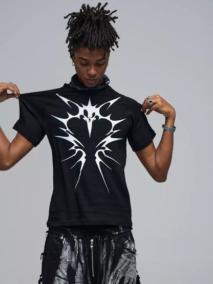 Raven Raglan Sleeve Fitted  T