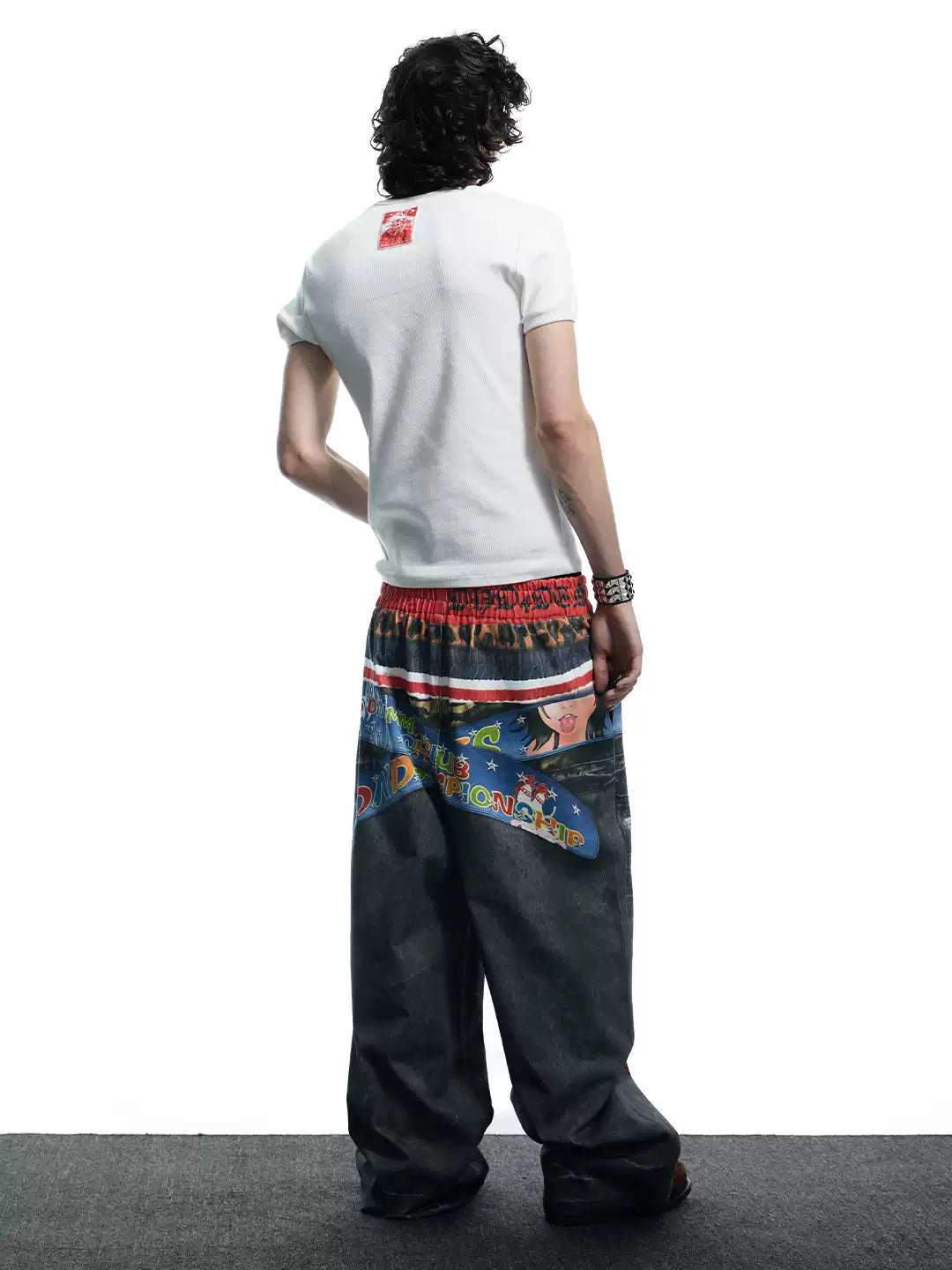 Boxing Gold Belt Sweatpants