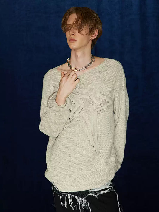 Star Knit Sweater